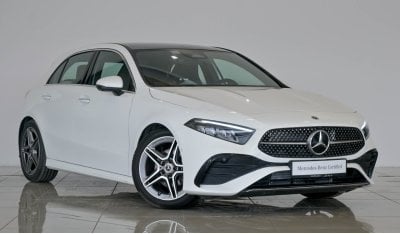 Mercedes-Benz A 200 VSB 33131 - Mercedes Benz A200 AMG Line - Gargash Warranty + Service Contract until 18/11/2028 or 10