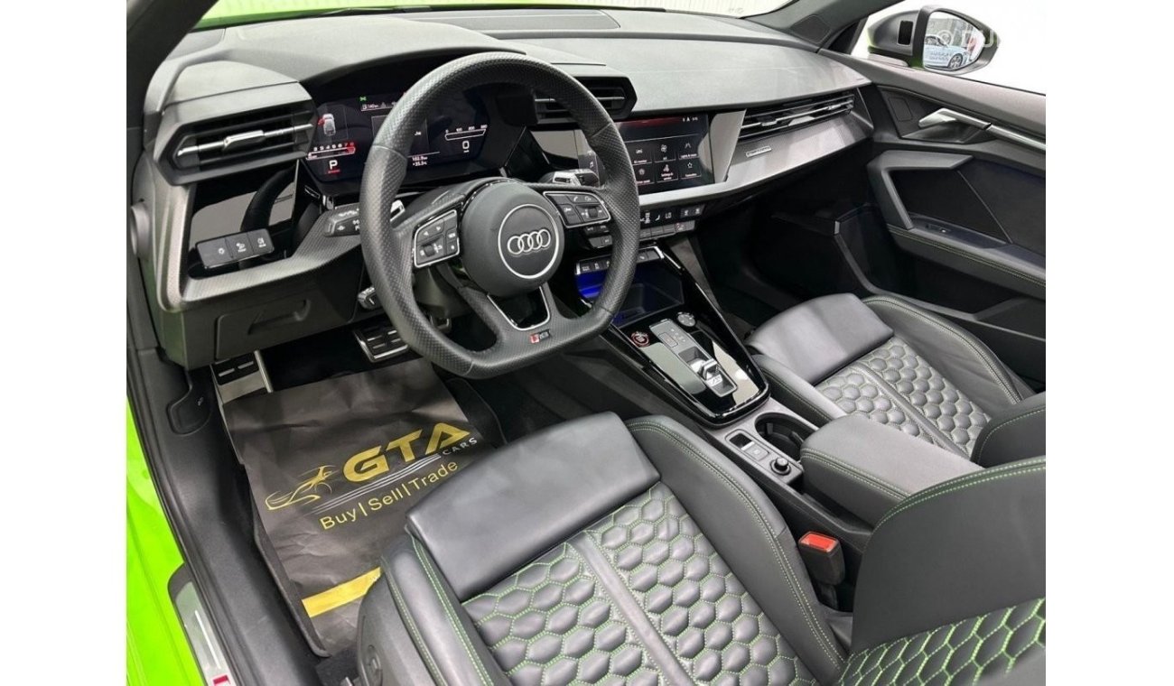 Audi RS3 TFSI quattro 2022 Audi RS3 Quattro Hatchback, April 2025 Audi Warranty, April 2027 Audi Service Pack