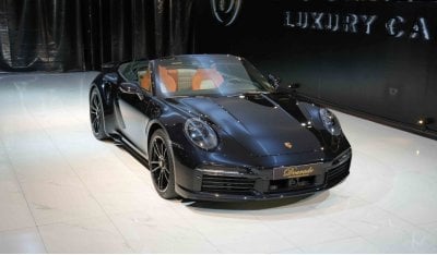 بورش 911 توربو S Cabriolet | Brand New | 2024 | Jet Black | Interior Heritage Design Package