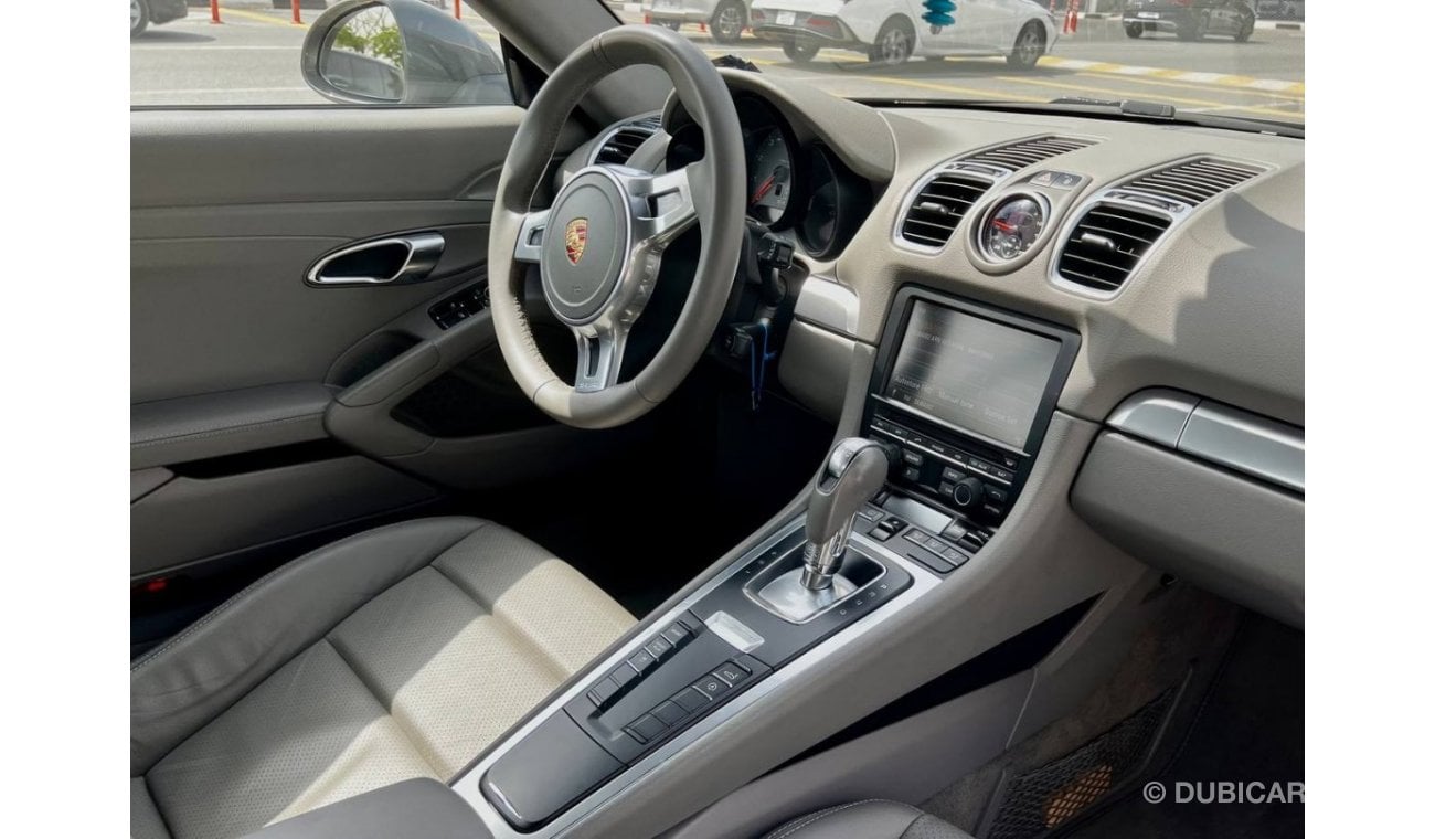 بورش كايمان أس Porsche Cayman S (981)  2014 | 86.000km | This particular car was purchased new in UAE, GCC specific