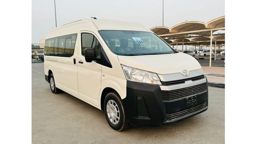 Toyota Hiace 3.5L, HIGH ROOF, PETROL, AUTOMATIC TRANSMISSION, 13 PERSON, AIRCONDION, POWER WINDOWN, MODEL 2025