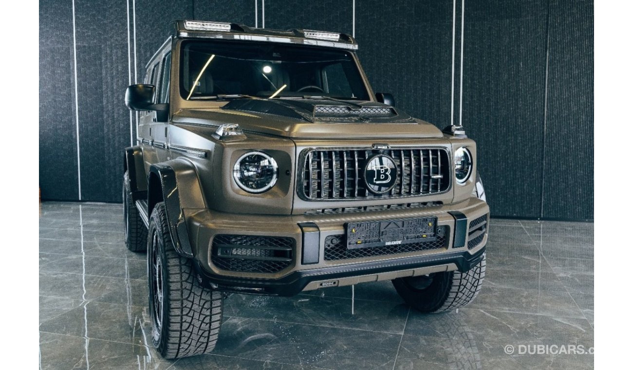 مرسيدس بنز G 63 AMG 4X4² Brand New MB G63 4X4² BRABUS 700 in Rare Dark Olive Matte Color