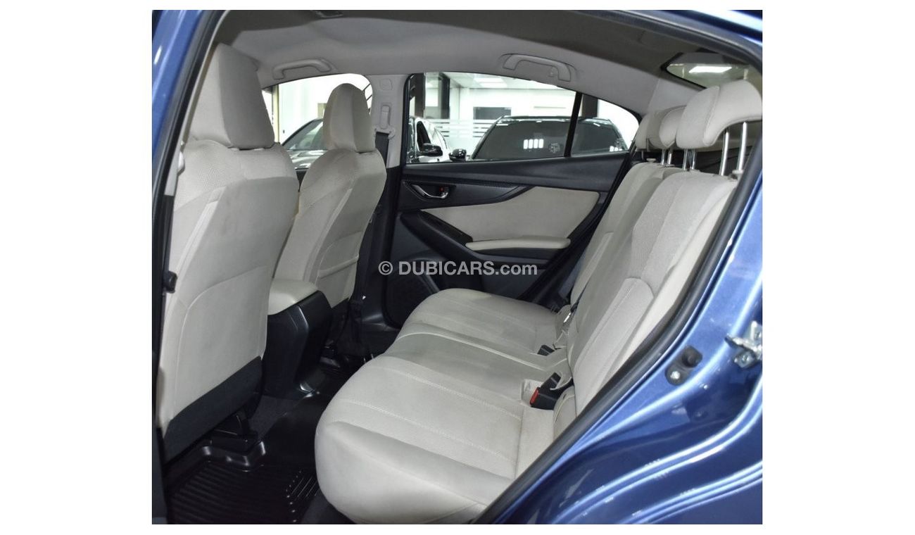 Subaru Impreza EXCELLENT DEAL for our Subaru Impreza AWD ( 2019 Model ) in Blue Color GCC Specs