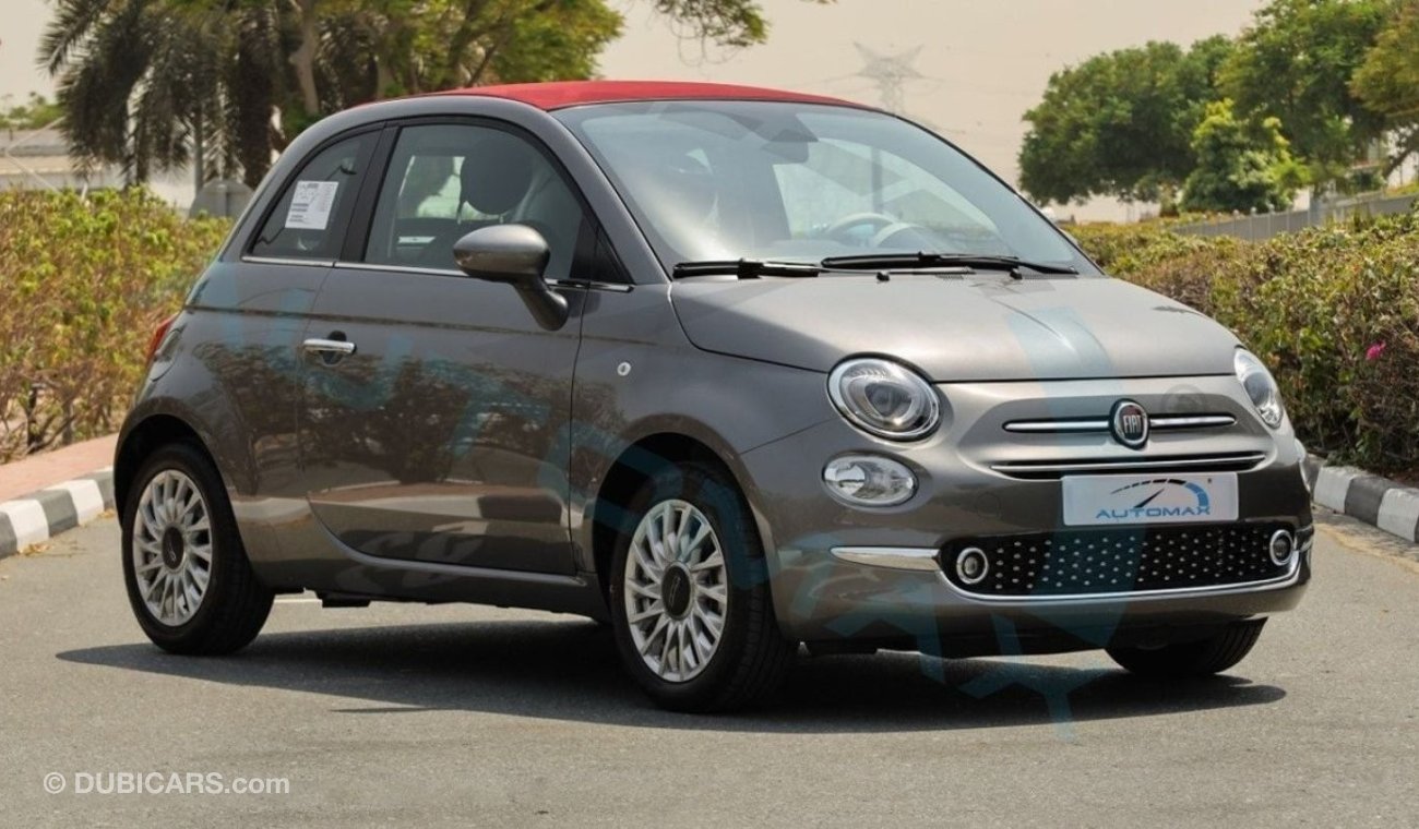 Fiat 500 Cabrio 1.4L FWD , 2024 GCC , 0Km , With 5 Years or 120K Km Warranty @Official Dealer