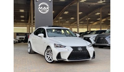 Lexus IS300 F Sport IS 300 / V6 3500cc / LOW MILEAGE/ F-SPORT KIT / 1160 AED MONTHLY