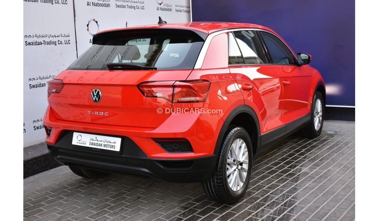 Volkswagen T ROC AED 1039 PM | 1.4L LIFE GCC DEALER WARRANTY