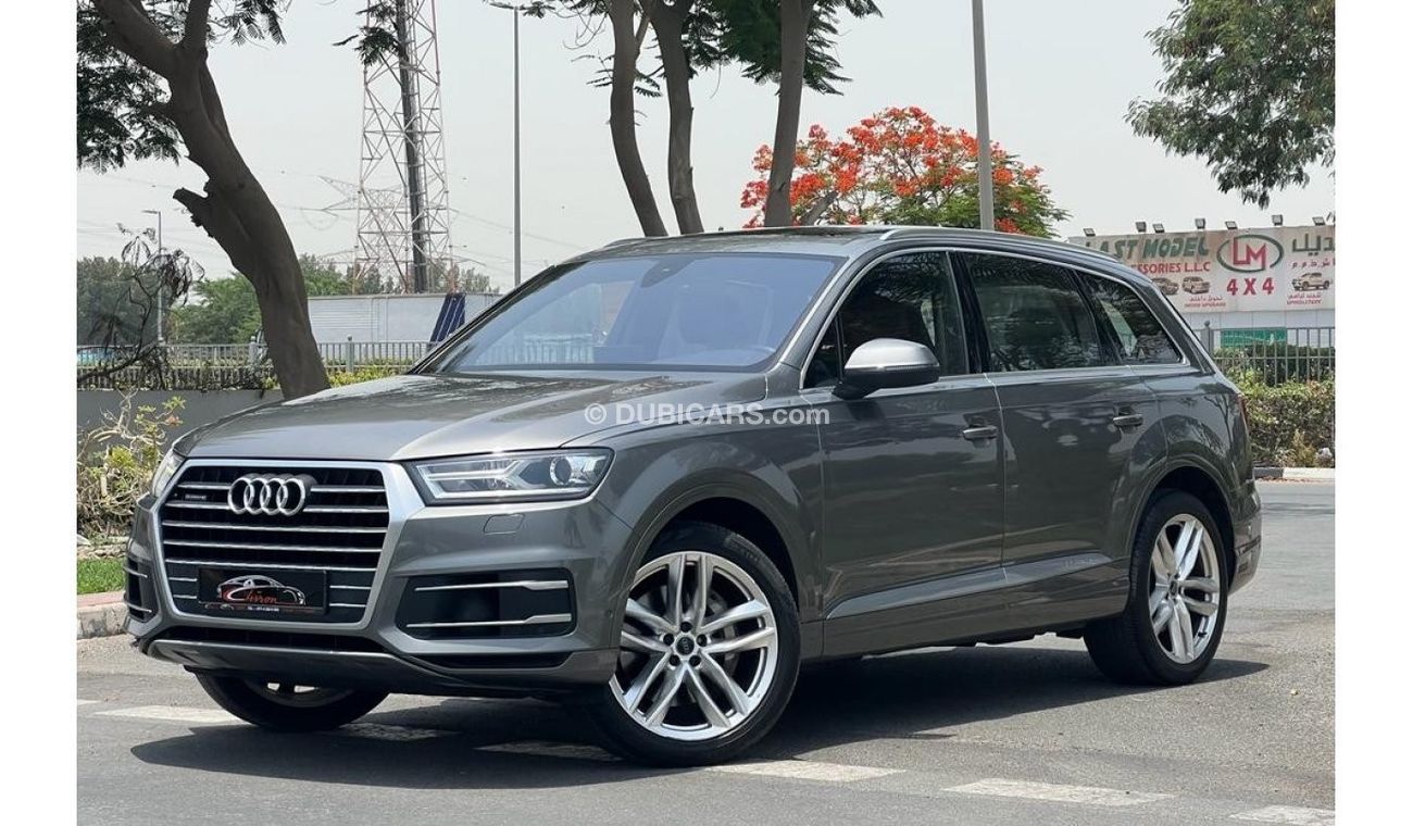 Audi Q7 45 TFSI quattro AUDI Q7 45 TSFI QUATTRO 2016 GCC FULL OPTIONS IN PERFECT CONDITION