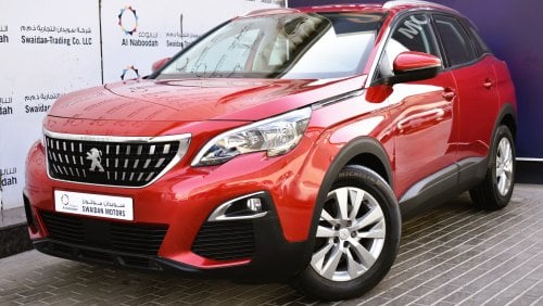 Peugeot 3008 AED 1039 PM | 1.6L ACTIVE GCC AGENCY WARRANTY UP TO 2025 OR 100K KM