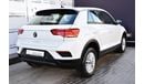 Volkswagen T ROC AED 1039 PM | 1.4L GCC DEALER WARRANTY