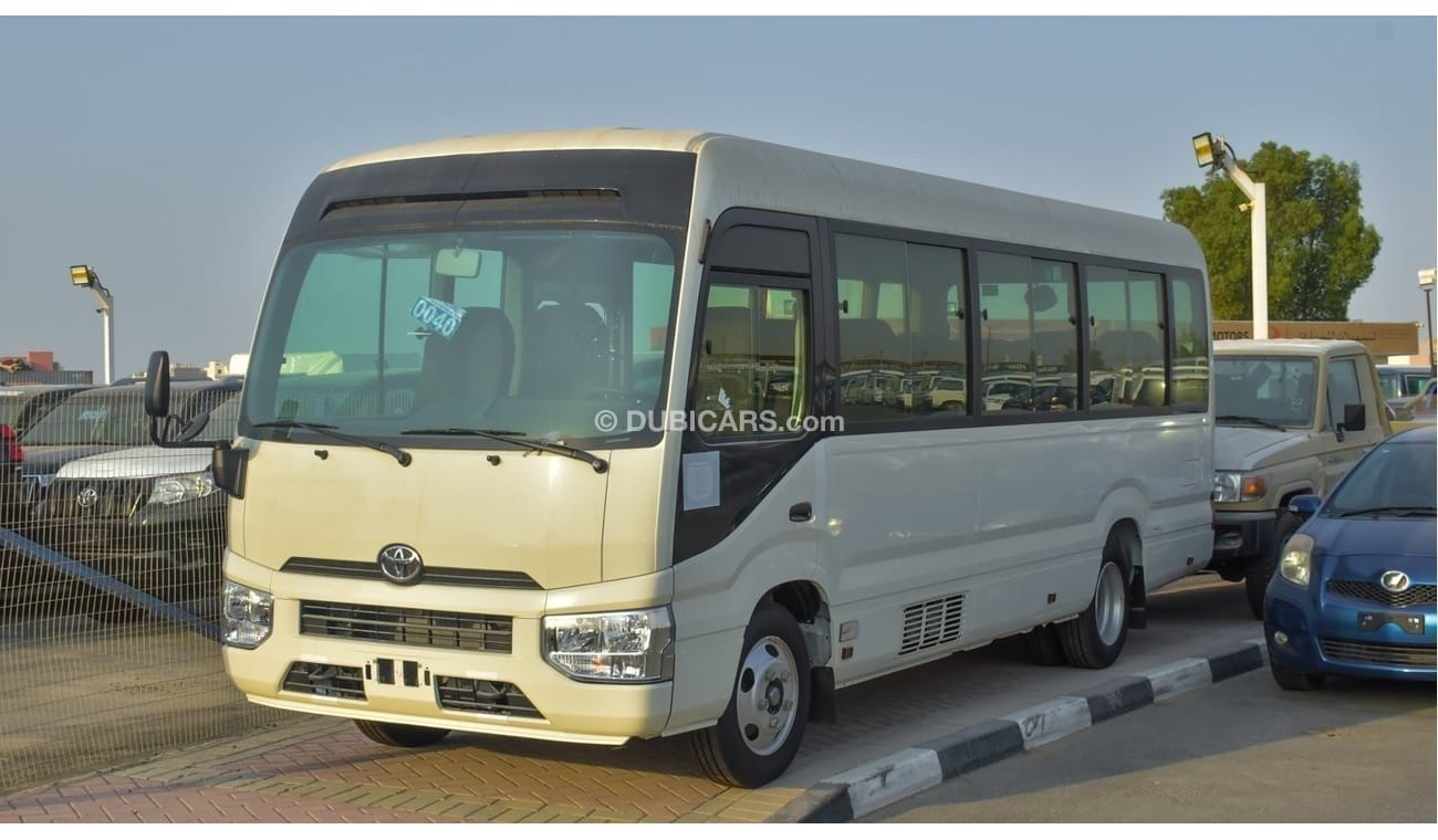 Toyota Coaster 23 Seats 4.2L Diesel V6 2024 Model