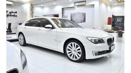 BMW 740Li EXCELLENT DEAL for our BMW 740Li ( 2014 Model ) in White Color GCC Specs