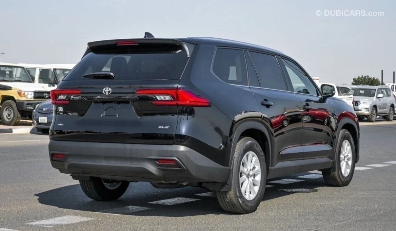 تويوتا جراند هايلاندر Toyota Grand Highlander 2.4T Petrol Black  2024