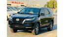 تويوتا فورتونر Toyota Fortuner 2021 black LHD