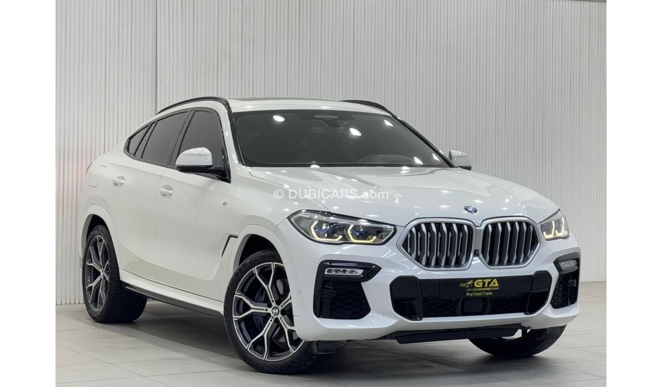 بي أم دبليو X6 40i M Sport 3.0L 2021 BMW X6 xDrive40i M-Sport, Dec 2025 BMW Warranty + Service Pack, Full Options,