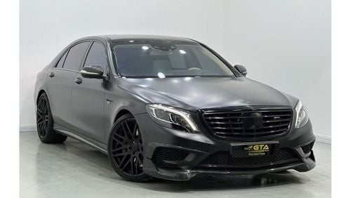 مرسيدس بنز S 63 AMG Std 5.5L 2015 Mercedes Benz S63 4MATIC Brabus Edition, 1 Of 1, Full Service History, Fully Loaded, G