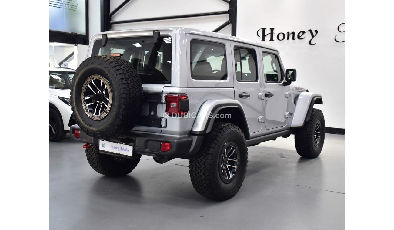 جيب رانجلر EXCELLENT DEAL for our Jeep Wrangler Unlimited Rubicon 2.0L ( 2024 Model ) in Silver Color GCC Specs