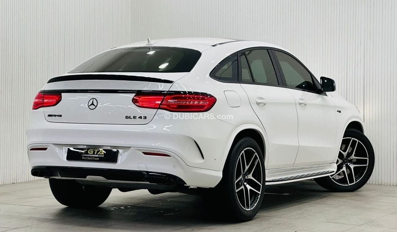 مرسيدس بنز GLE 43 AMG Coupe 3.0L 2018 Mercedes Benz GLE43 AMG 4MATIC Coupe, Warranty, Service History, Full Options, GCC