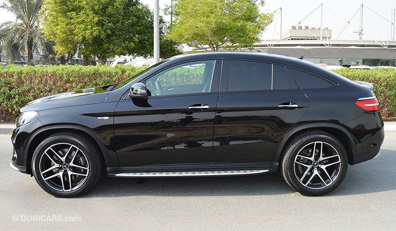 Mercedes-Benz GLE 43 AMG 2019, 3.0L V6 GCC, 0km with 2 Years Unlimited Mileage Warranty