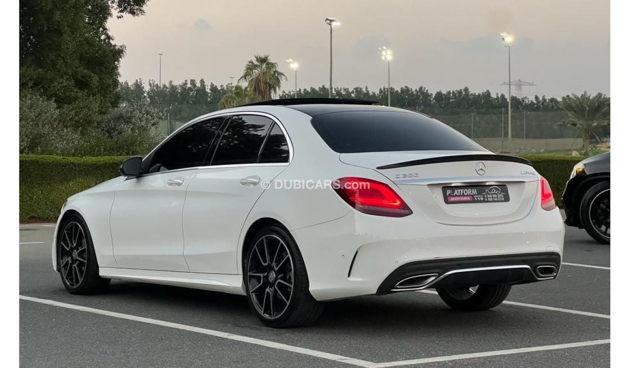 مرسيدس بنز C200 AMG باك AMG مرسيدس بينز سي ٢٠٠   موديل ٢٠١٩  مواصفات خليجية