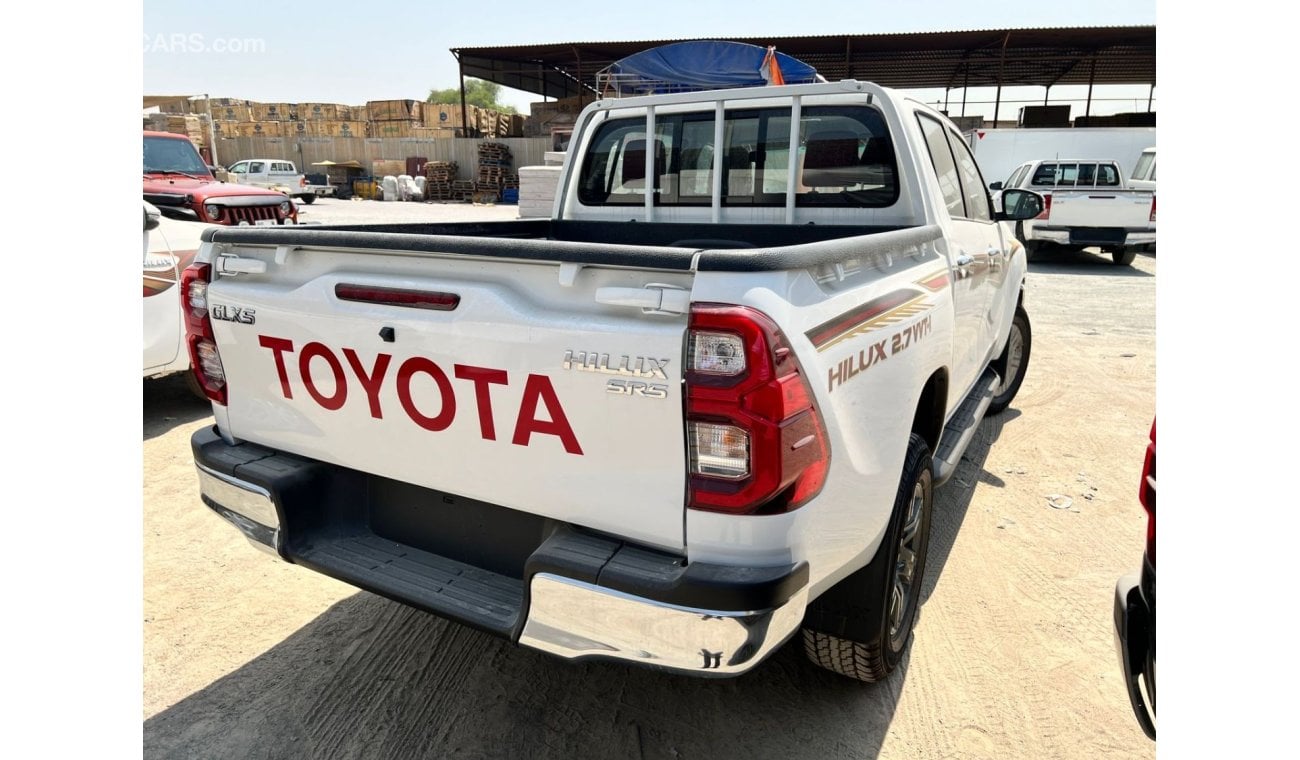 تويوتا هيلوكس 2024 Toyota Hilux Double Cab GLX-S (Full-Option with Key Start) 2.7L 4Cyl Petrol M/T 4x4 Export Only