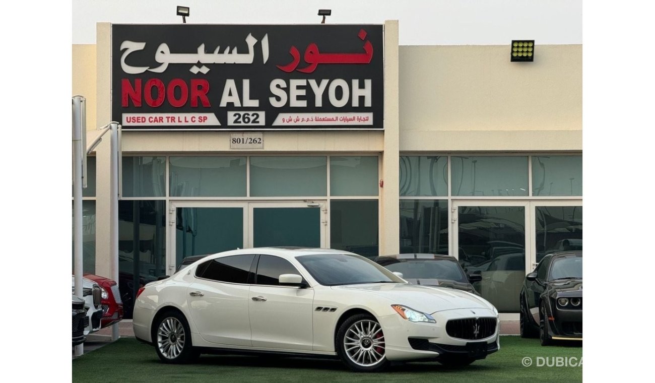 Maserati Quattroporte MASERATI QUATTROPORTE V6 GCC 2014 Original paint  Ze