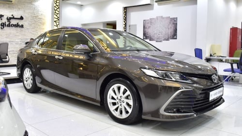 Toyota Camry EXCELLENT DEAL for our Toyota Camry SE ( 2023 Model ) in Brown Color GCC Specs