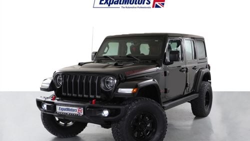 جيب رانجلر Unlimited Rubicon 3.6L • 3,525x60 • 0% DP • 2021 • Jeep Warranty