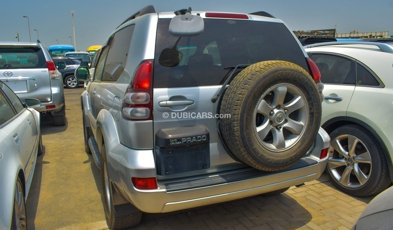 Toyota Prado KDJ125-0031125 || 2005, ||Diesel  || SILVERM, 3DR, A/T || ONLY FOR EXPORT || RIGHT HAND DRIVE.