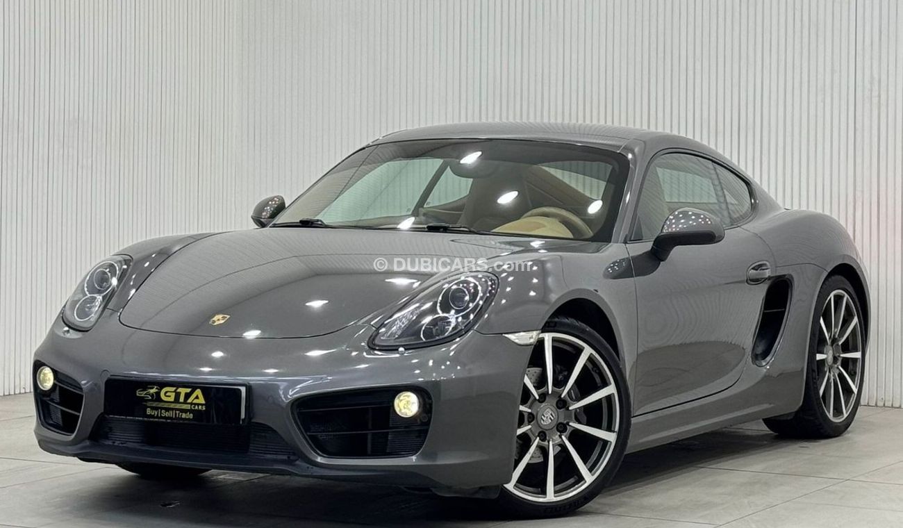 Porsche 718 Cayman Std 2.7L A/T 2016 Porsche Cayman, Full Service History, Excellent Condition, GCC