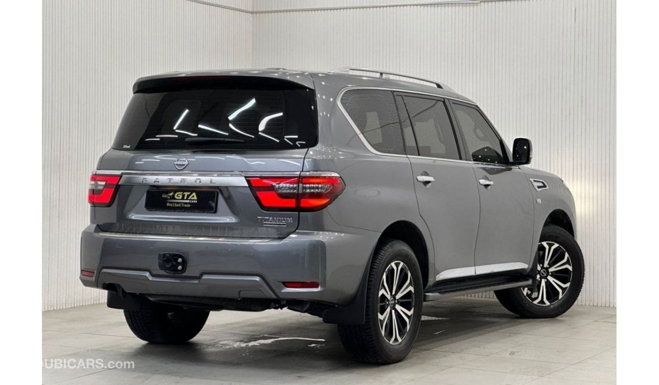 نيسان باترول 2023 Nissan Patrol Titanium V8, August 2026 Nissan Warranty, Full Options, Very Low Kms, GCC