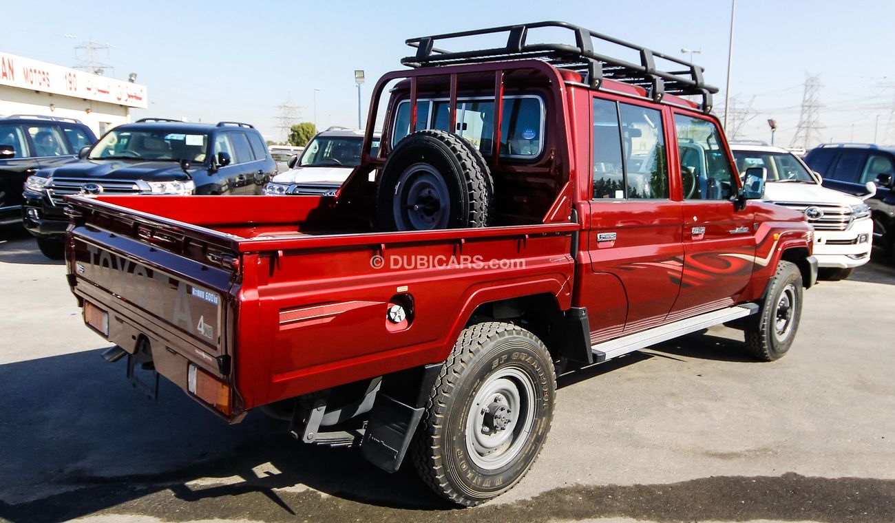 Toyota Land Cruiser Pick Up Maroon Petrol Right Hand Drive