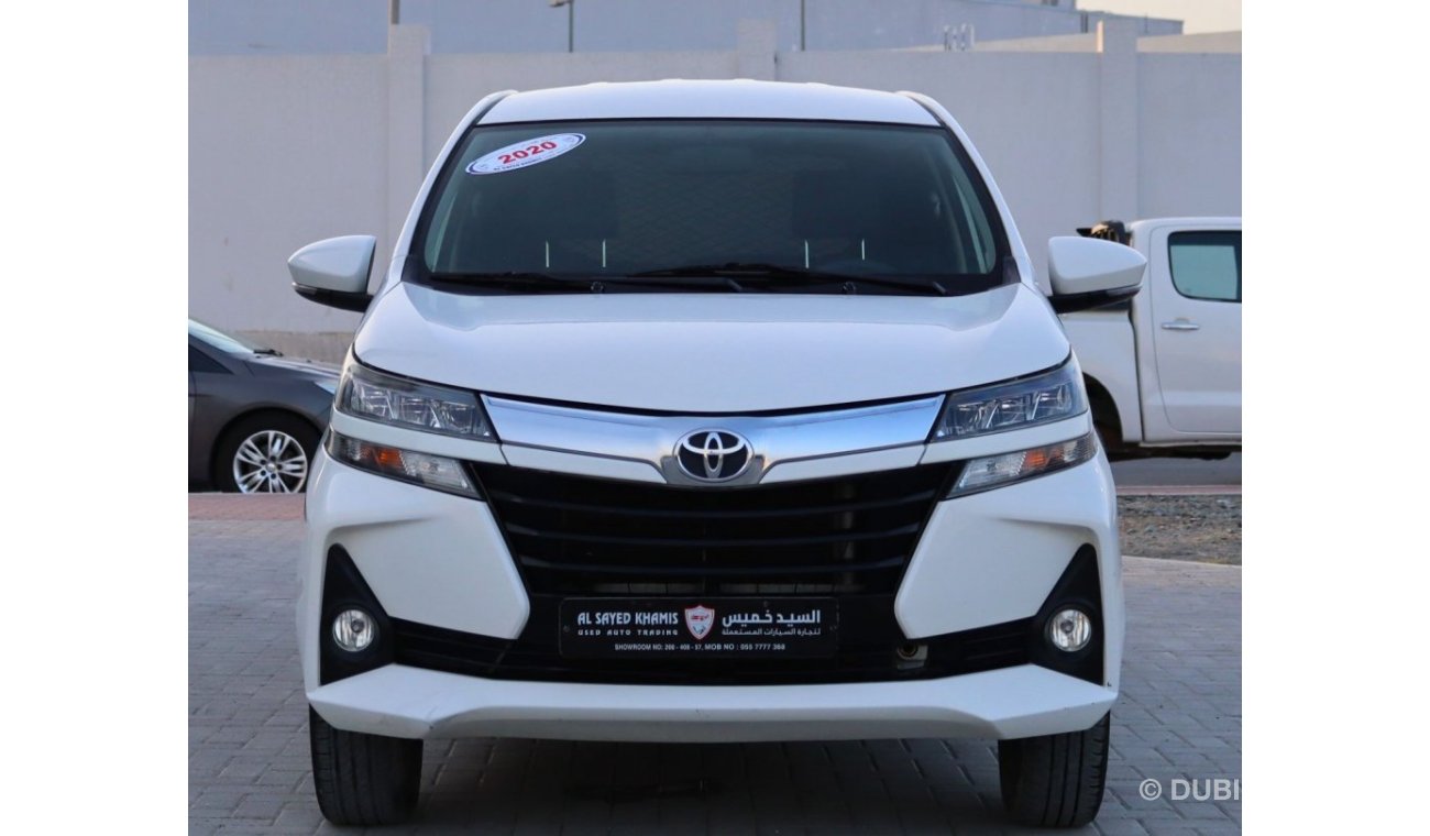 Toyota Avanza 2020 Toyota Avanza GLS (F650), 5dr MPV, 1.5L 4cyl Petrol, Automatic, Rear Wheel Drive