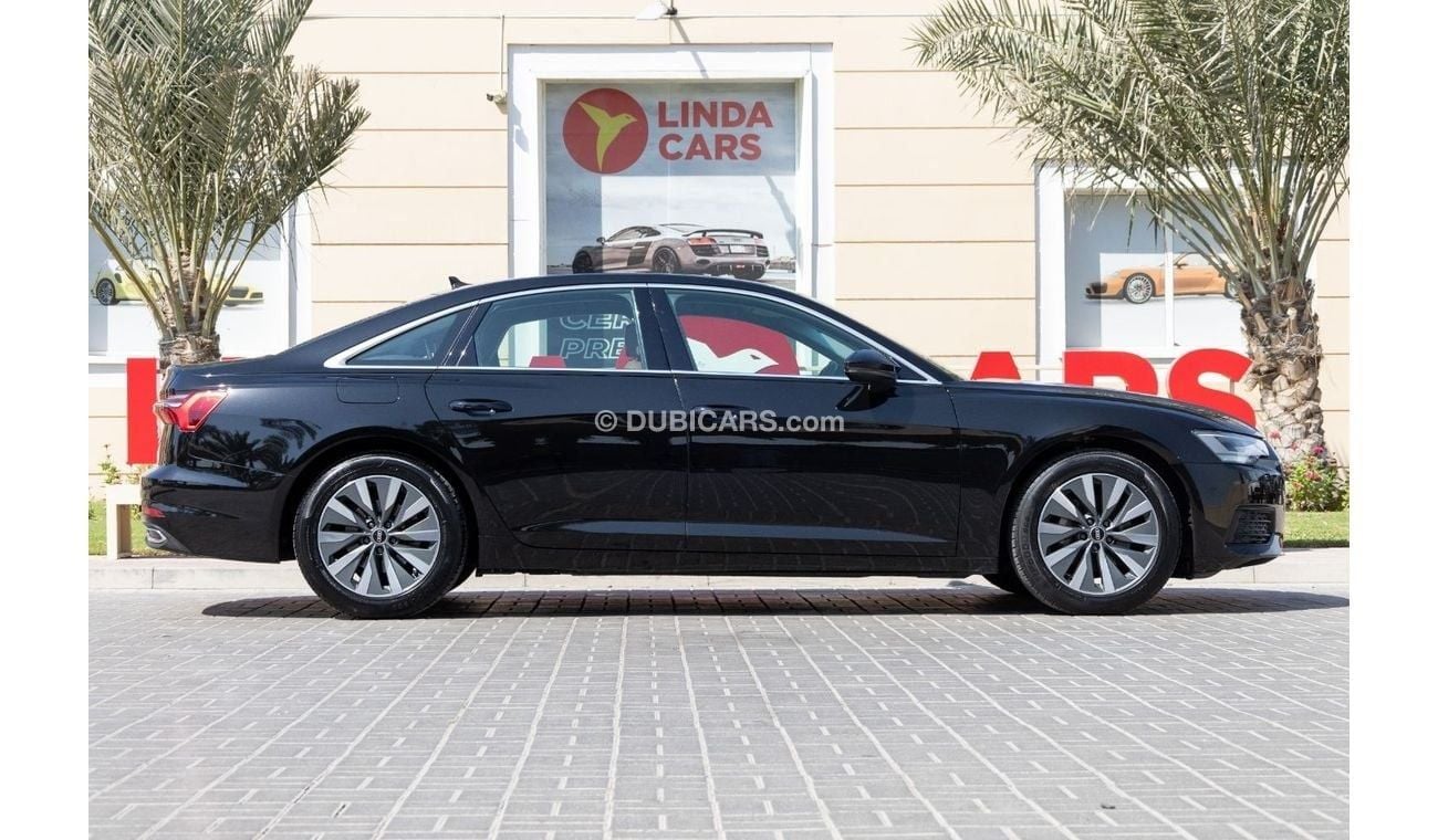 أودي A6 40 TFSI 2.0L Audi A6 40TFSI 2022 GCC under Warranty with Flexible Down-Payment.