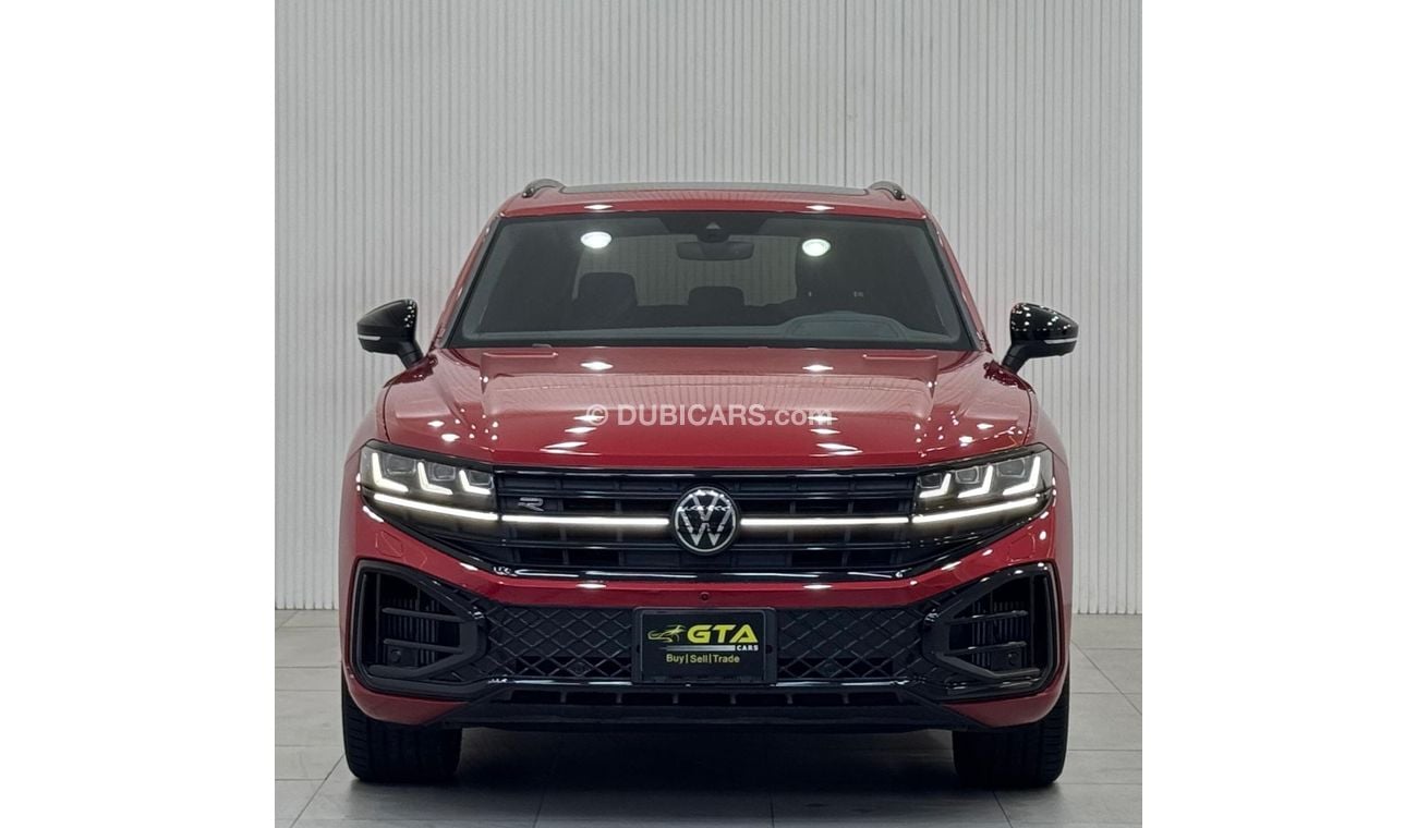 فولكس واجن طوارق R-Line 3.0L 4WD 2024 Volkswagen Touareg R-Line Black Edition, 2029 VW Warranty, 2028 VW Service Pack