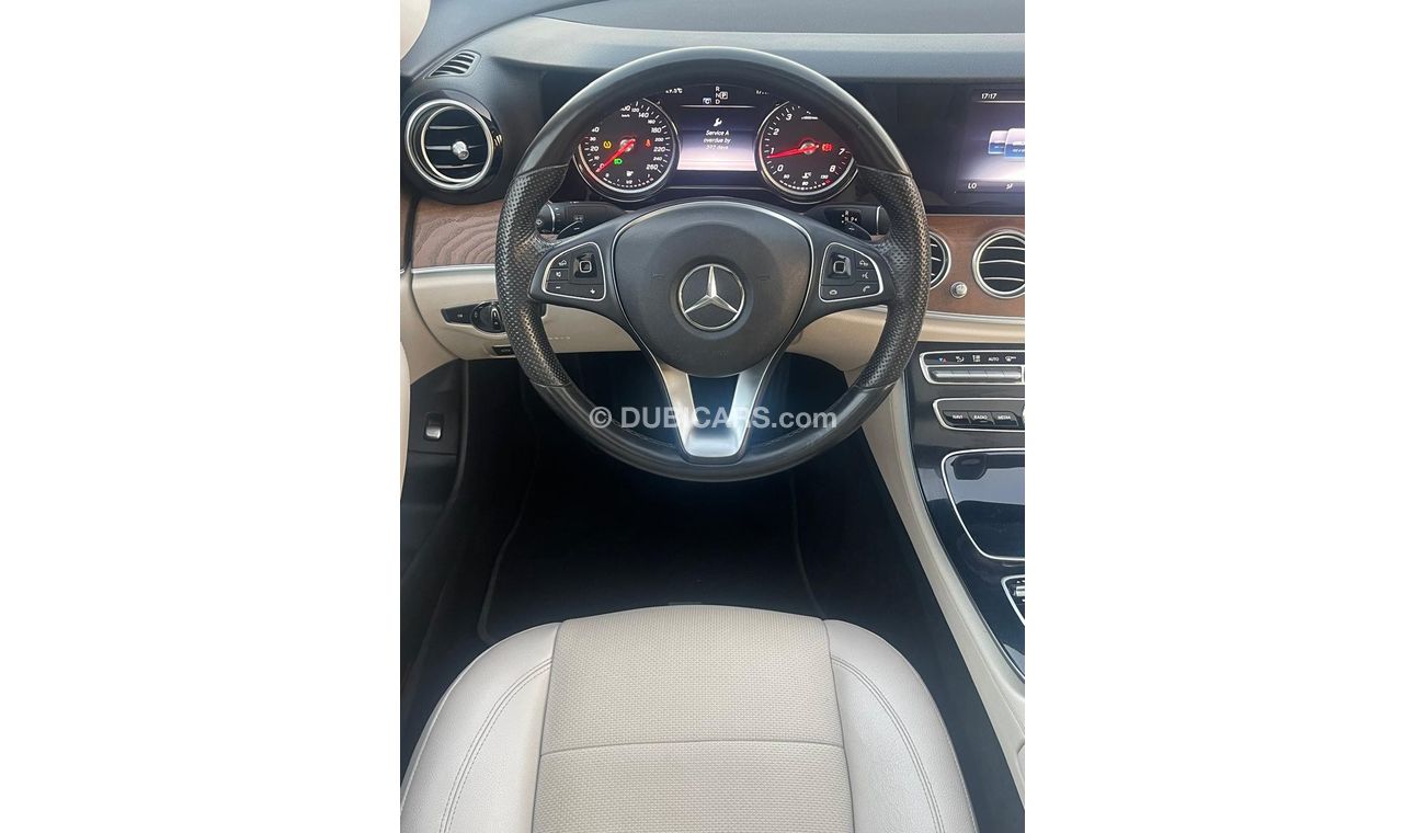 مرسيدس بنز E200 Mercedes E 200 Gulf 2017 in excellent condition, fully equipped