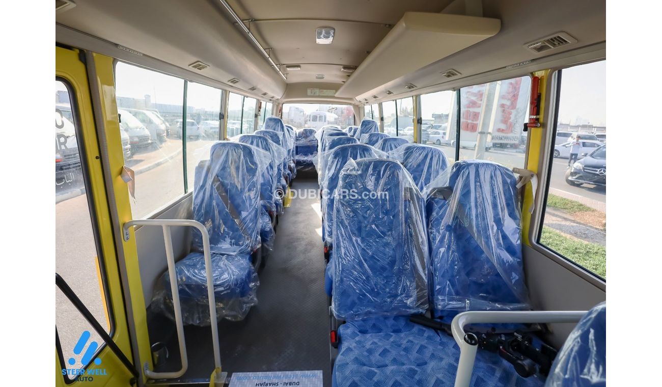 تويوتا كوستر Bus 26 Seater JL Wheelbase Euro 5 4 Cylinder with tubeless tires / book now!