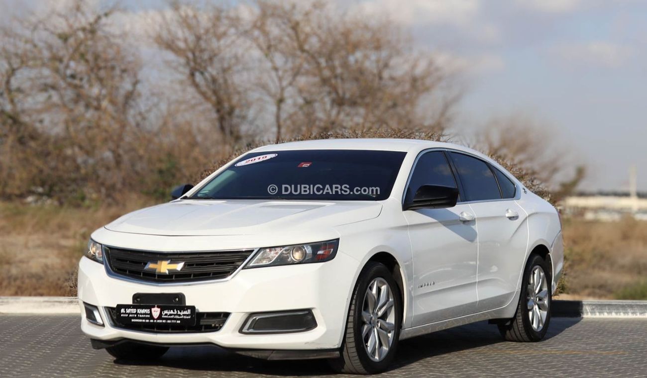 شيفروليه إمبالا Chevrolet impala V6 2019 GCC accident-free in excellent condition, 1068 p.m