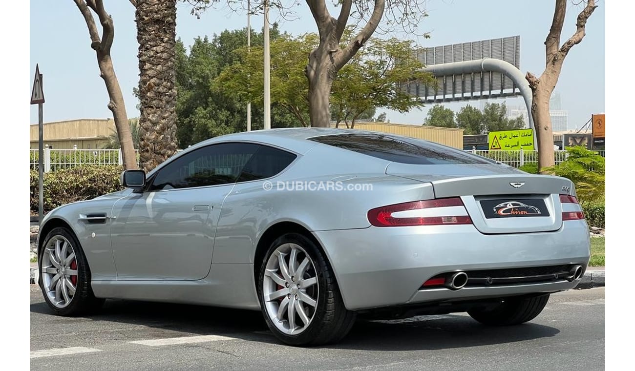 أستون مارتن DB9 ASTON MARTIN DB9 V12 6.0L 2005 GCC FULL AGENCY SERVICE HISTORY IN PERFECT CONDITION