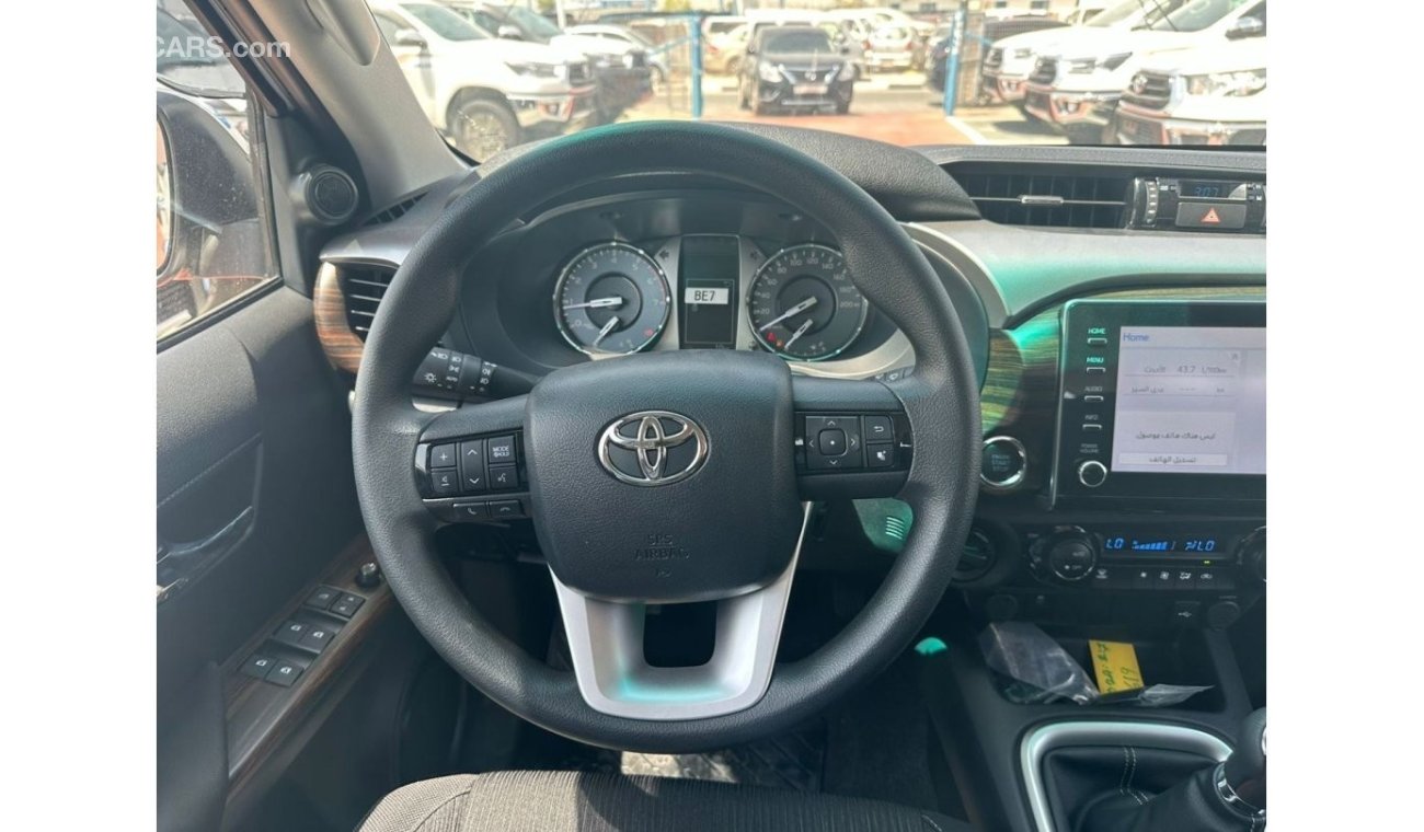 تويوتا هيلوكس TOYOTA HILUX 2.7 MT FULL OPTION WITH PUSH START 2024 WHITE