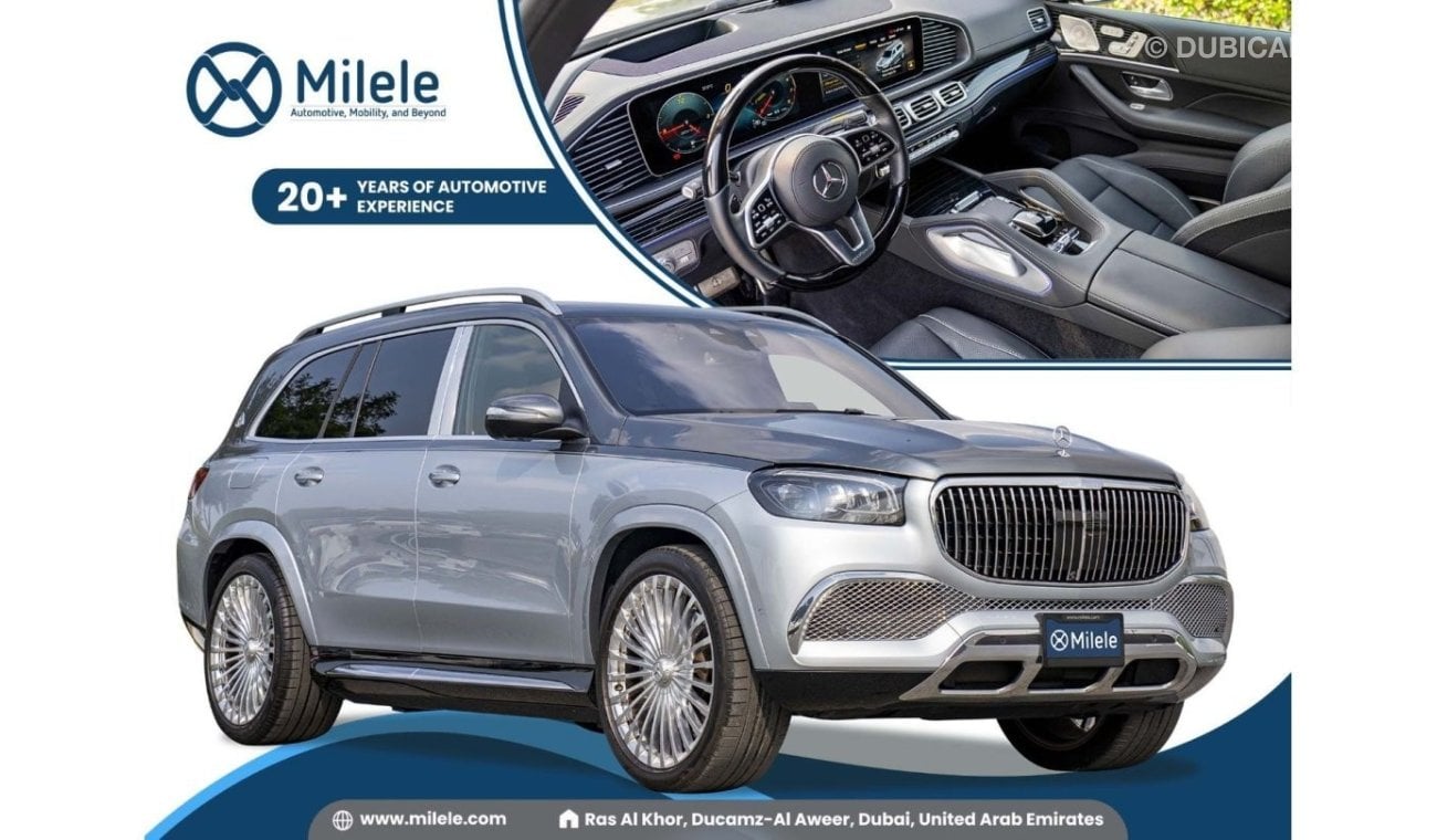 مرسيدس بنز GLS600 Maybach 4-SEATER WITH MEMORY PACKAGE, HEATED STEERING, REFRIGERATOR