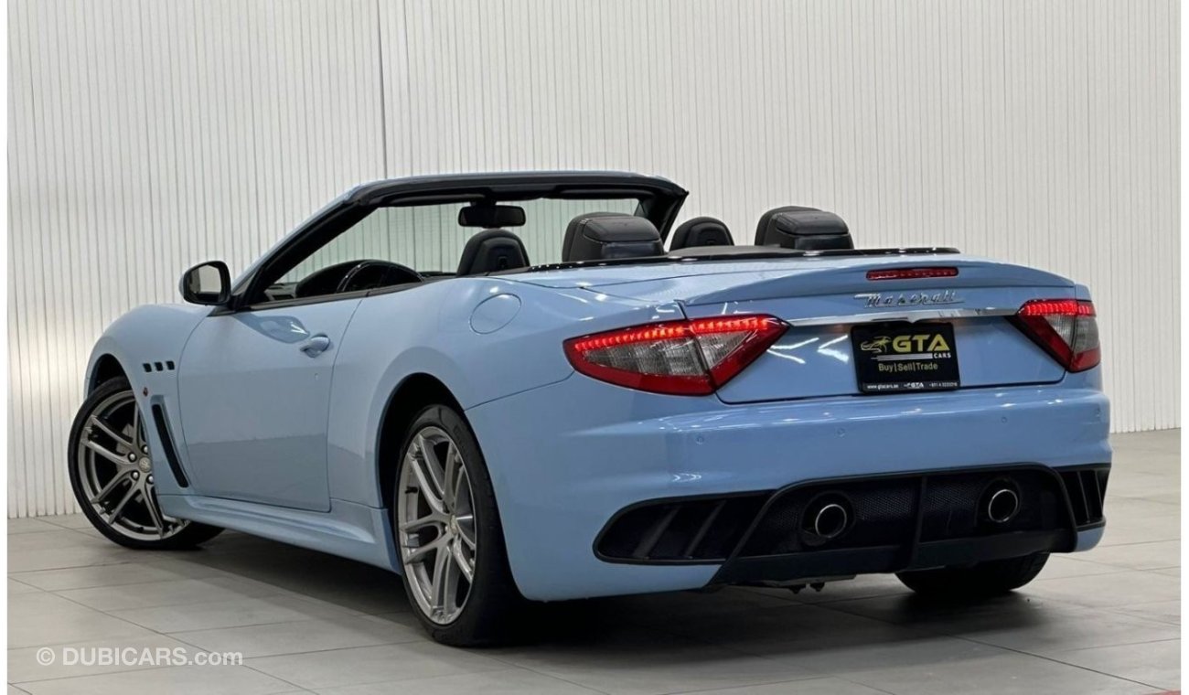 مازيراتي جران كابريو سبورت MC 2016 Maserati GranCabrio MC Sport Line, Full Option, Low Kms, GCC