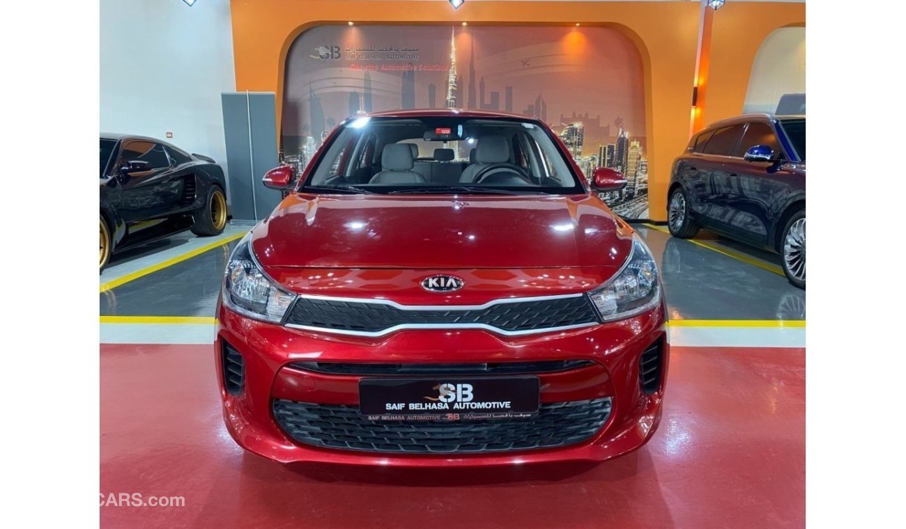 Kia Rio EX AED 600 EMi @ 0% DP | 2019 | Kia Rio H/B I | GCC | 1.4L | FWD |