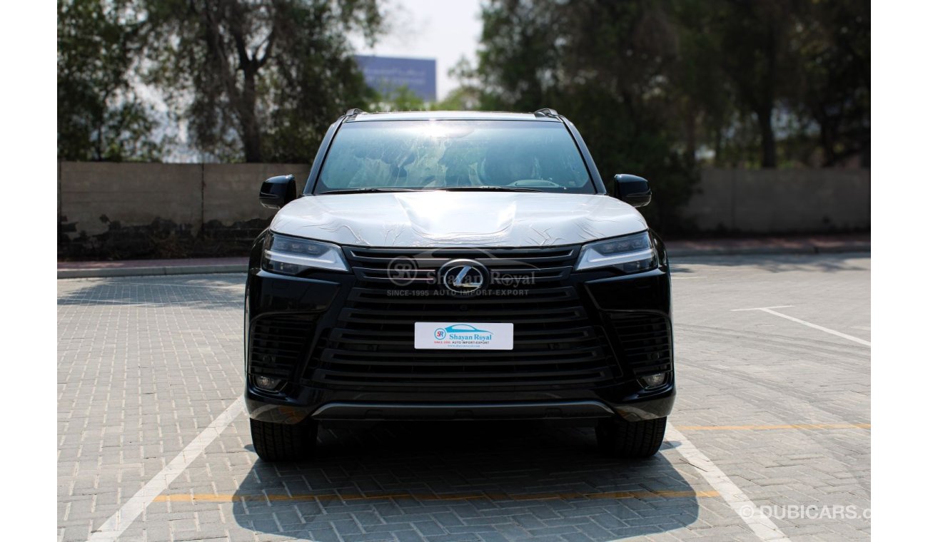 لكزس LX 600 LHD 3.5L PETROL V6 TT VIP 4S BLACK EDITION 25-ML AT 2024MY