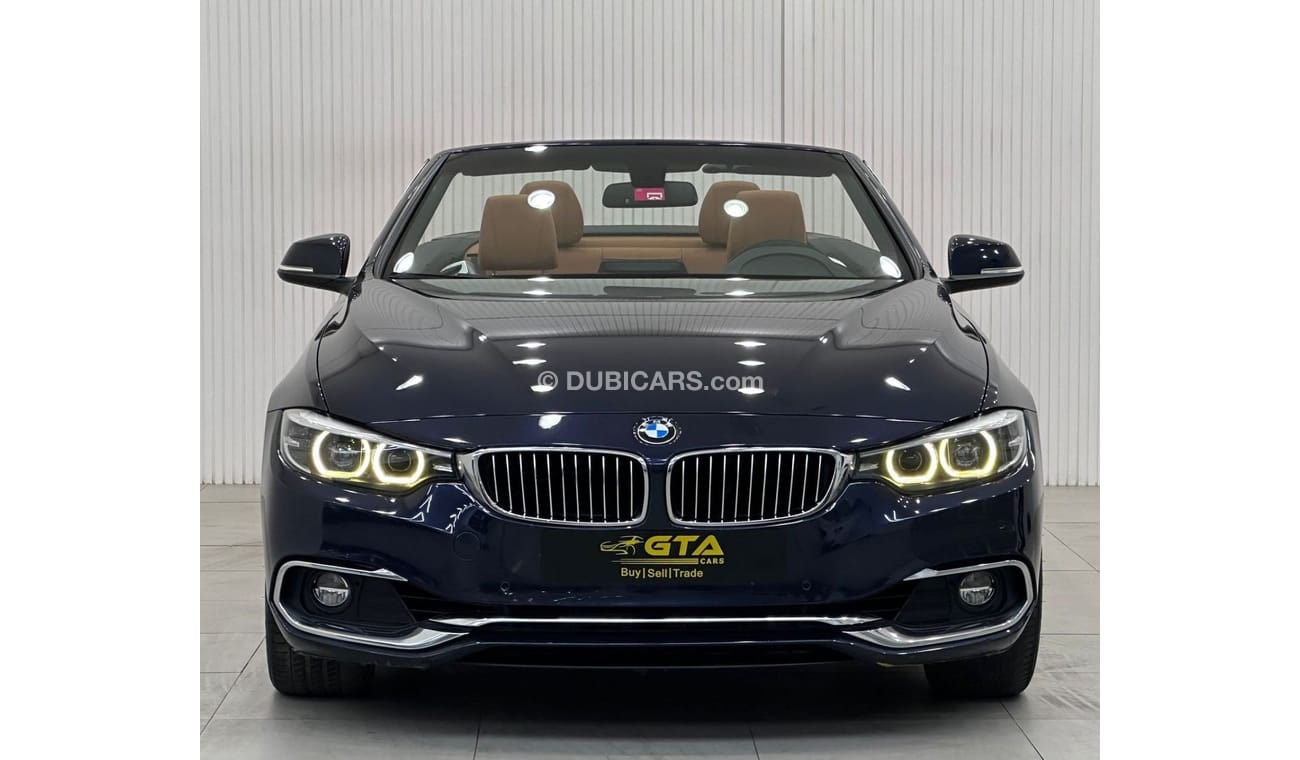 بي أم دبليو 420i Std 2.0L 2019 BMW 420i Luxury-Line Convertible, Warranty, Service History, Excellent Condition