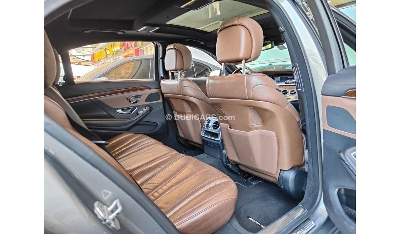 Mercedes-Benz S 400 AED 3,400 P.M | 2015 MERCEDES-BENZ S400 AMG  | FULL SERVICE HISTORY | GCC | PANORAMIC VIEW | FULLY L