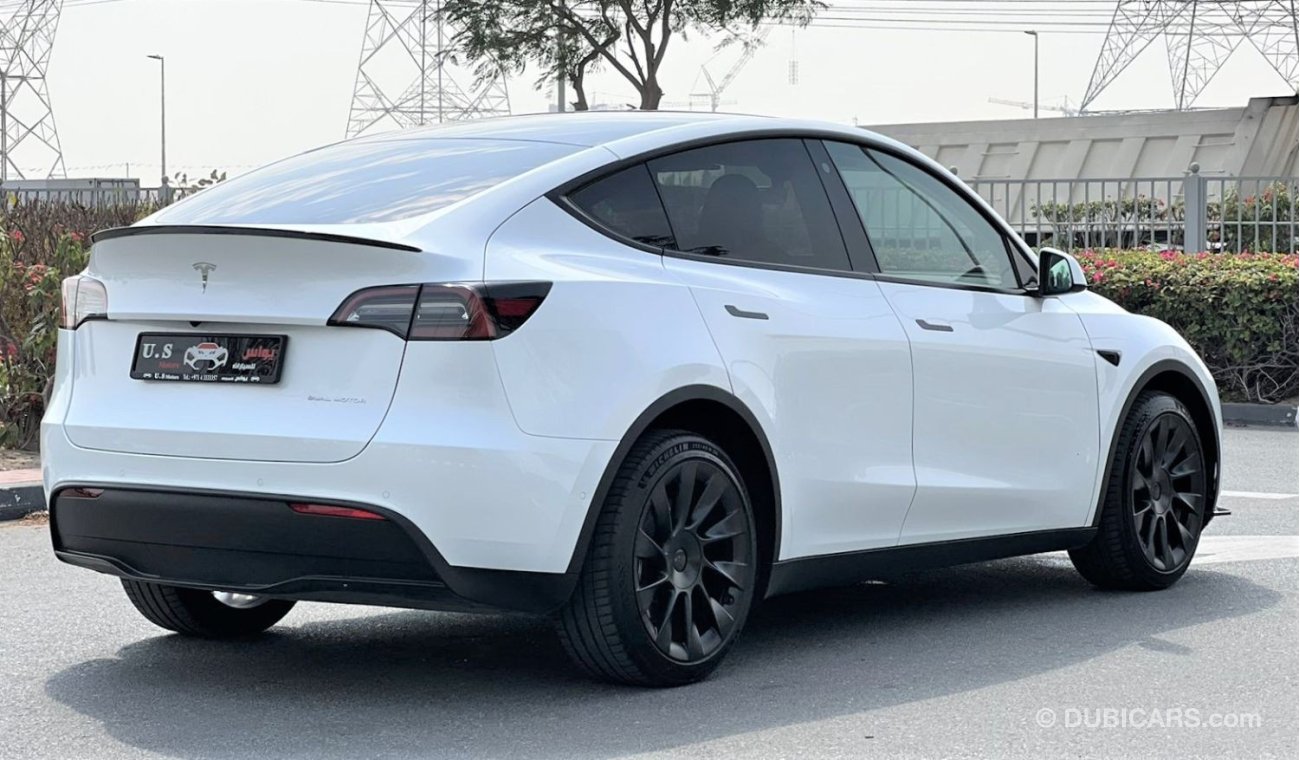 تسلا موديل Y TESLA MODEL Y LONG RANGE DUAL MOTORS 4WD 2022 GCC WITH TESLA WARRANTY IN MINT CONDITION