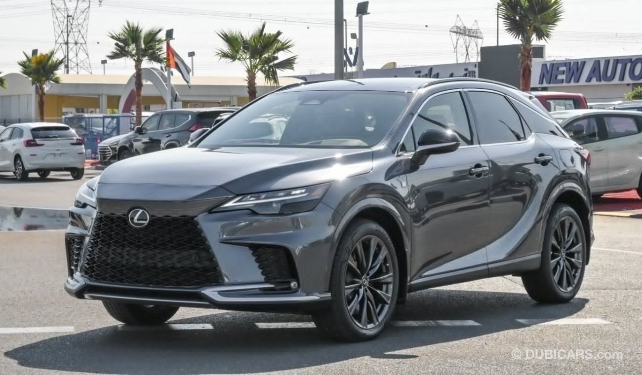 Lexus RX350 For Export Only ! Brand New Lexus RX 350 F2  RX350-24-F2-01  2.4 Turbo| Petrol | Grey - Red | 2023