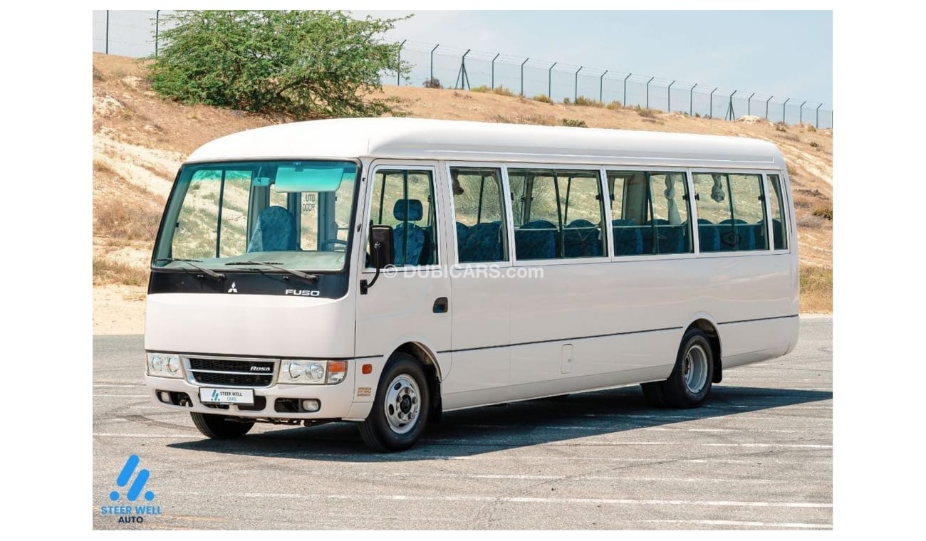 Mitsubishi Rosa Fuso 2017 34 Seater Bus - 4.2L Diesel MT - Well Maintained, Low Mileage - Book Now!