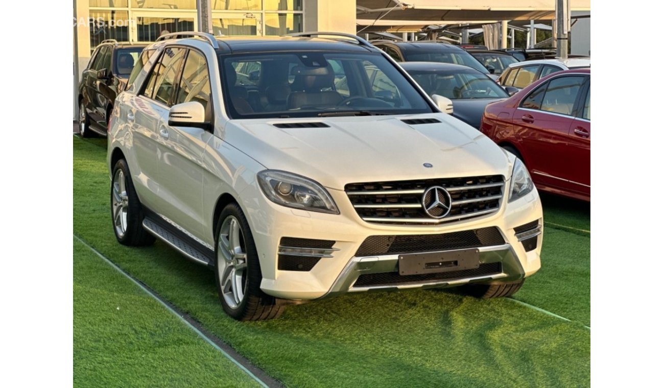 Mercedes-Benz ML 350 AMG MODEL 2013 GCC CAR PERFECT CONDITION INSIDE AND OUTSIDE FULL OPTION PANORAMIC ROOF