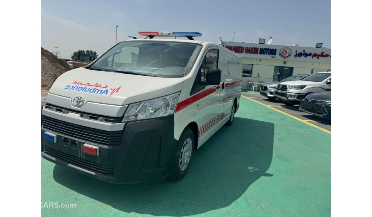 تويوتا هاياس 3.5L PETROL V6 STD ROOF AMBULANCE 2024